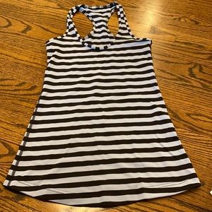 Lululemon striped tank top